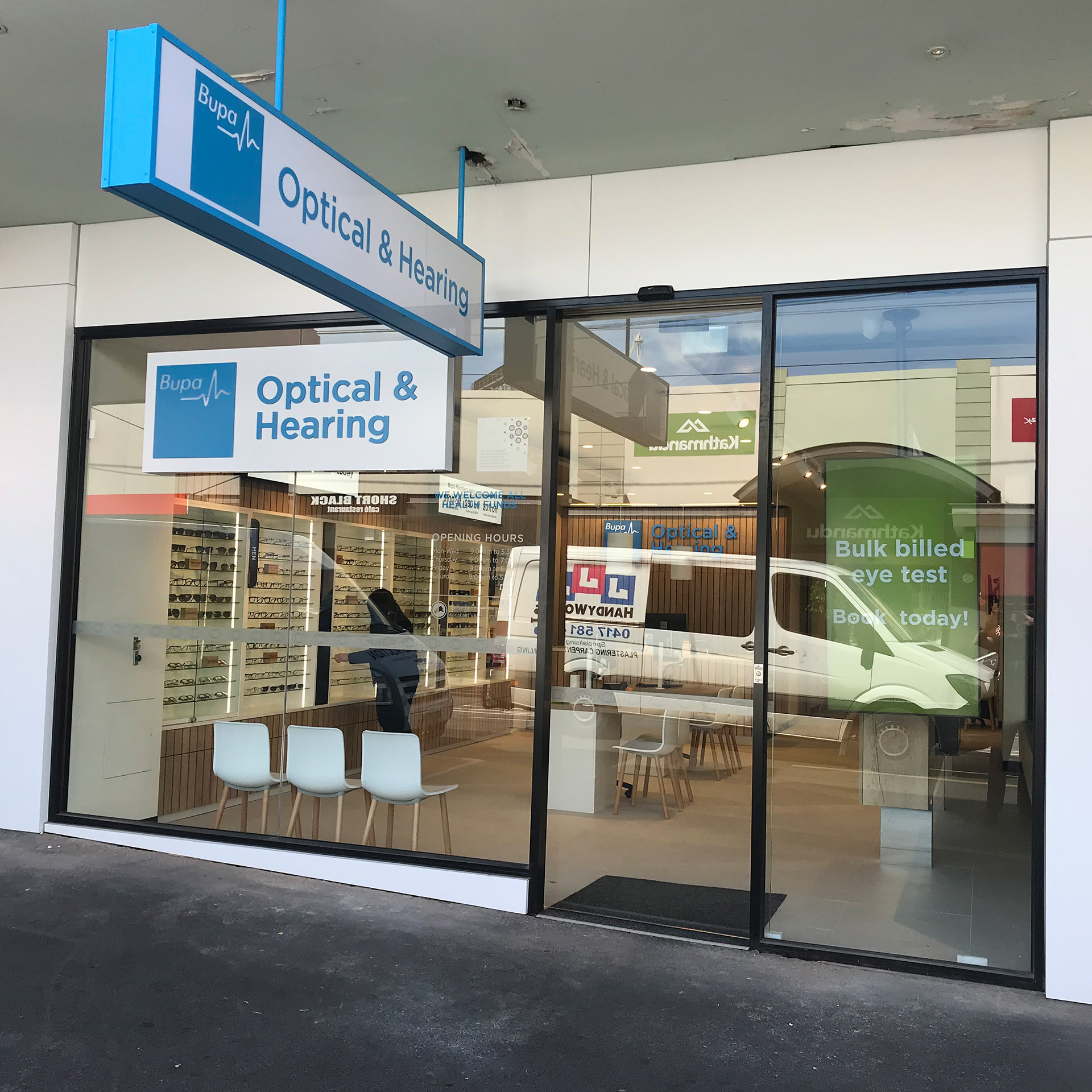 Bupa Optical Melbourne Commercial Interiors