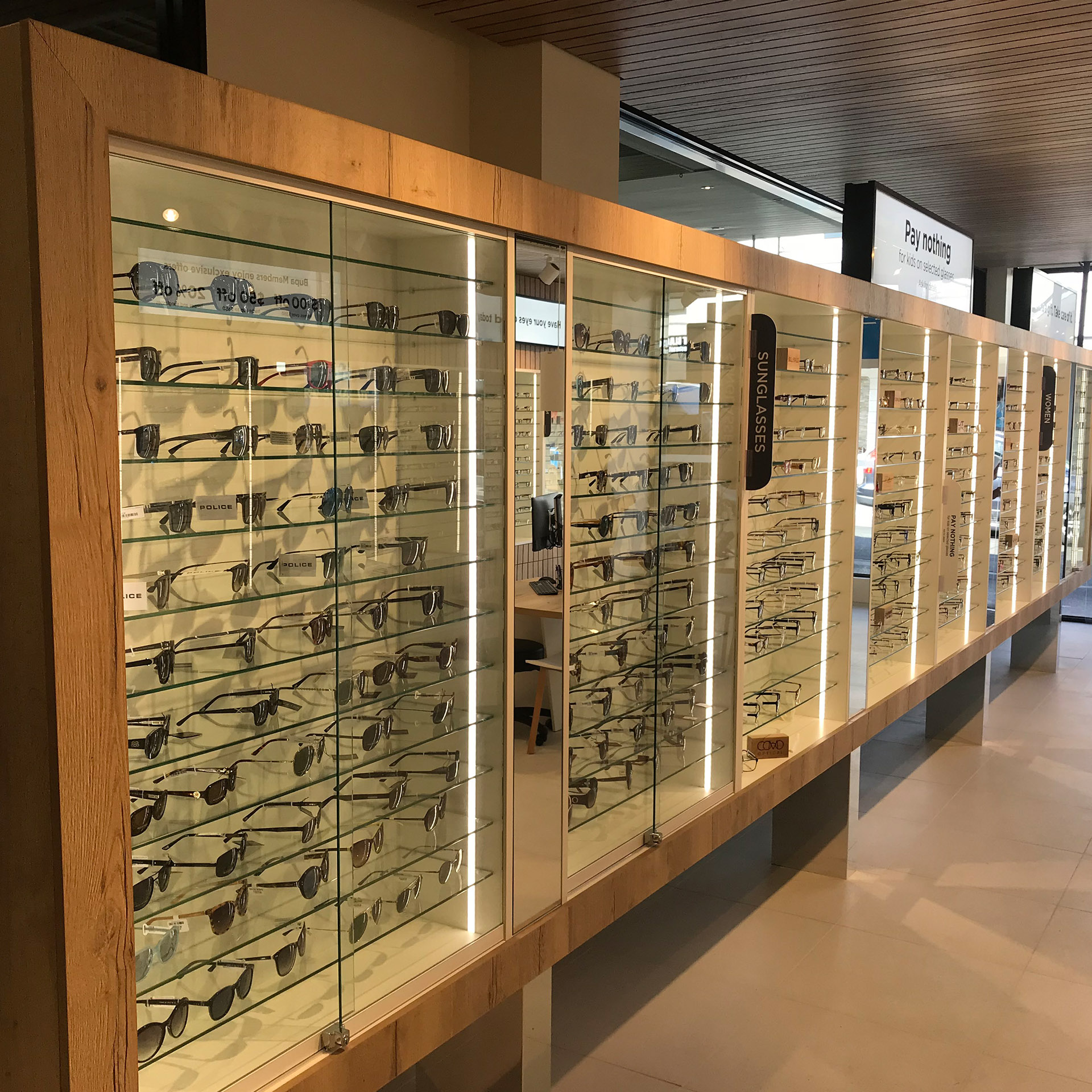 Bupa Optical Melbourne Commercial Interiors