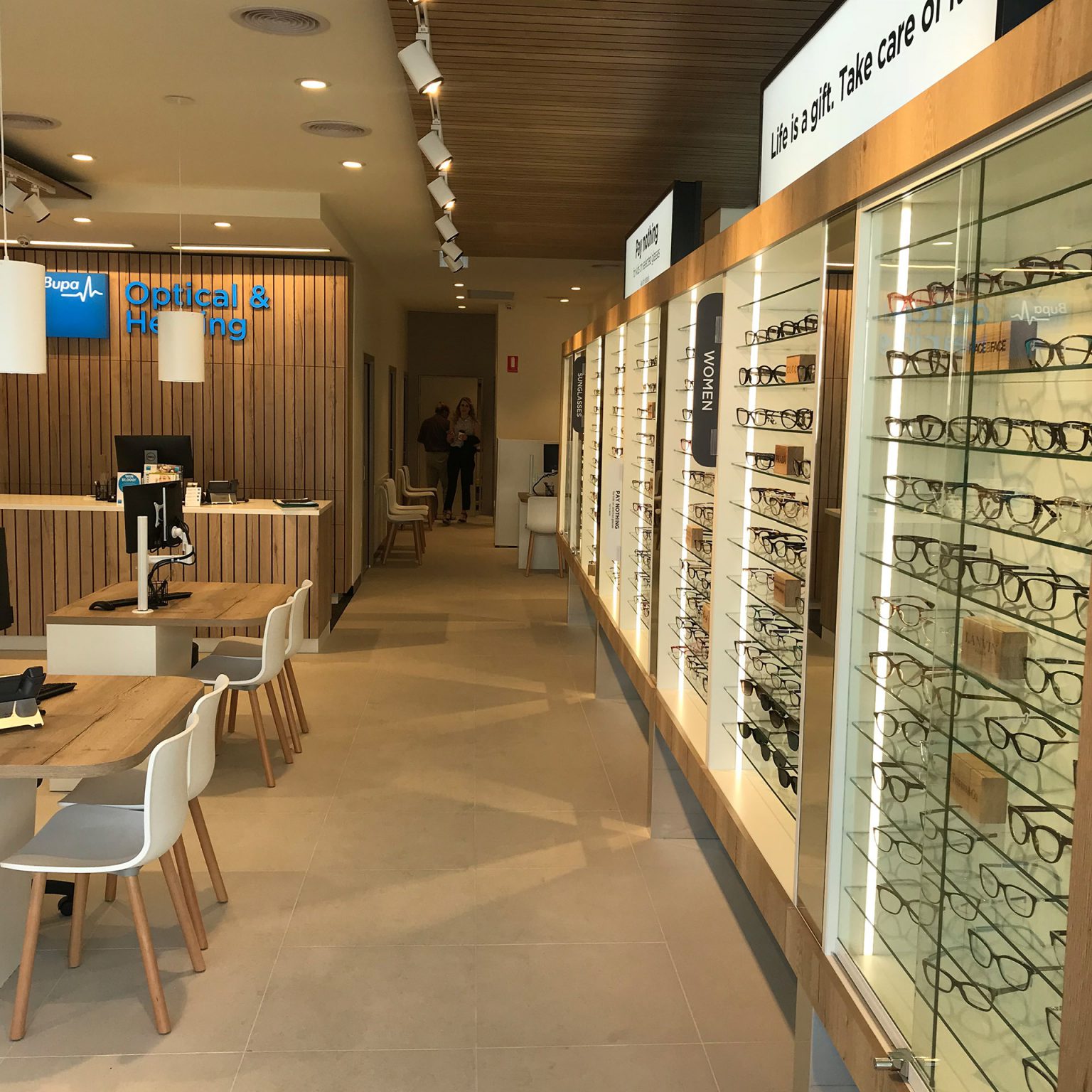 Bupa Optical Melbourne Commercial Interiors