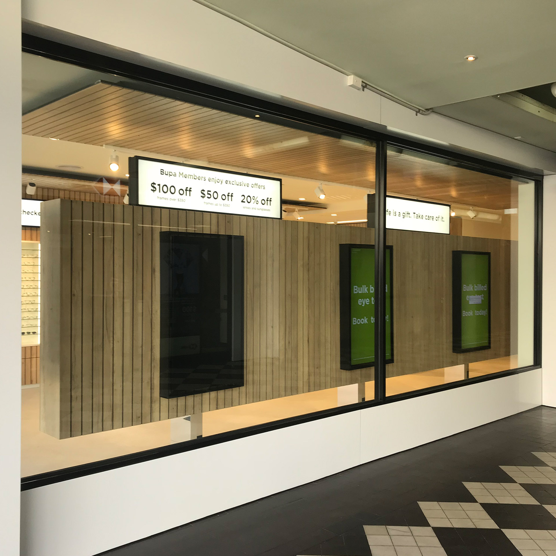 Bupa Optical Melbourne Commercial Interiors
